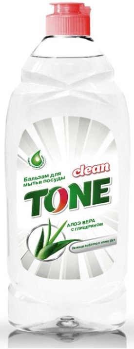Бальзам для мытья посуды Clean Tone Алоэ вера, с глицерином, 675 мл1842 Бальзам для мытья посуды Clean Tone Алоэ вера, с глицерином, 675 мл1842Бальзам Clean Tone Алоэ вера предназначен для мытья всех видов посуды. Преимущества бальзама Clean Tone: - эффективно удаляет жир в горячей и холодной воде - благодаря содержанию глицерина и натурального экстракта алоэ вера бережно заботится о коже рук - отлично пенится и легко смывается водой, не оставляя разводов - имеет приятный аромат алоэ вера. Объем: 675 мл. Состав: 30% и более - вода питьевая очищенная; 5% или более, но менее 15% - анионные ПАВ; менее 5% - хлорид натрия, амфотерные ПАВ, неионогенные ПАВ, экстракт алоэ вера пропиленгликолевый, глицерин, перламутровый концентрат, отдушка, консервант, лимонная кислота, комплексообразователь.