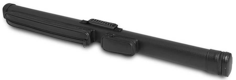 Тубус для киев Fortuna Magnum, цвет: черный, 87 см05808 Тубус для киев Fortuna Magnum, цвет: черный, 87 см05808Тубус Fortuna Magnum предназначен для хранения и переноски одного разборного кия и защищает его от внешнего воздействия, что позволяет сохранить ваш кий в идеальном состоянии. В конструкции тубуса предусмотрено 2 кармана для мелких аксессуаров (мелки, перчатка, инструменты). Тубус оснащен надежной ручкой и ремнем для переноски. Длина отделения для кия: 87 см; Длина кармана: 12 см. Длина второго кармана: 40 см. Форма конструкции: CA.