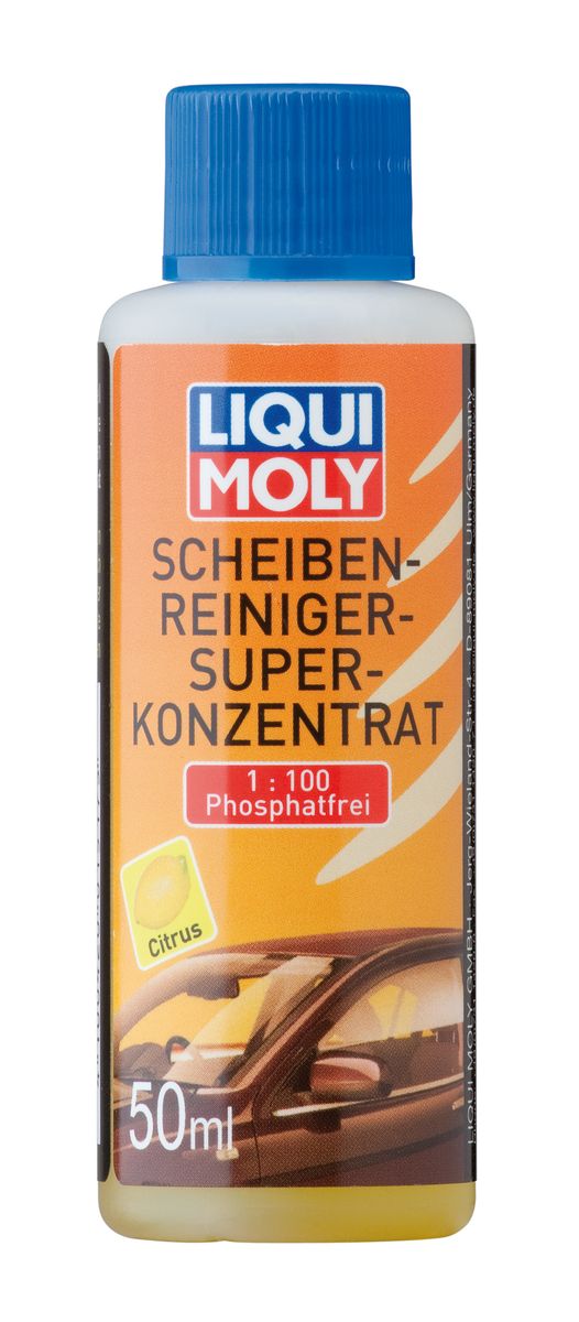 Летний шампунь в бачок омывателя Liqui Moly Лимон, супер концентрат, 50 мл1967 Летний шампунь в бачок омывателя Liqui Moly Лимон, супер концентрат, 50 мл1967Летний шампунь в бачок омывателя Liqui Moly Лимон мгновенно обеспечивает четкую видимость и безопасность. Удаляет пыль, воск, сажевый налет, масляную, силиконовую пленку и загрязнения от насекомых. С ароматом лимона. Без содержания фосфатов, распадается биологическим путем. Применяется также для очистки поликарбонатных фар и плоскоструйных веерных форсунок. Супер концентрированное средство. Состав: вода, pH-стабилизатор, комплексообразующее вещество, краситель, 15-30% анионные ПАВ, ароматизаторы, 2-бром-2-нитропропан-1,3-диол, метилизотиазолинон, бензизотиазолинон. Товар сертифицирован.