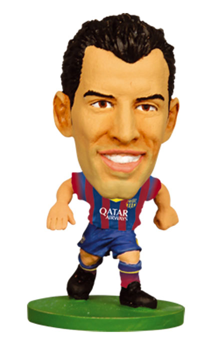 Soccerstarz Фигурка футболиста FC Barcelona Sergio400959 Soccerstarz Фигурка футболиста FC Barcelona Sergio400959Фигурка в виде Серхио Бускетса, игрока испанского футбольного клуба Barcelona, выполнена из безопасного пластика. Роспись ручной работы точно отражает детали формы клуба данного сезона, номер и фамилию футболиста. Фигурка футболиста Серхио Бускетса придется по душе поклоннику футбольного клуба Барселона и станет идеальным подарком для коллекционеров - поклонников футбола.