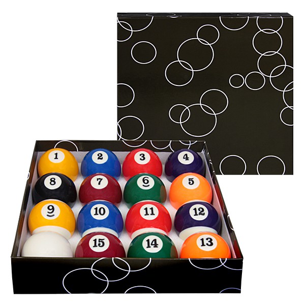 Бильярдные шары Standard Pool, 57,2 мм02620 Бильярдные шары Standard Pool, 57,2 мм02620Бильярдные шары Standard Pool - экономичный стандартный набор бильярдных шаров для игры в американский пул. Рекомендуется для использования в условиях невысокой игровой нагрузки. Описание комплекта: Шаров в комплекте: 16. Вид бильярда: американский пул. Цвет битка: белый.