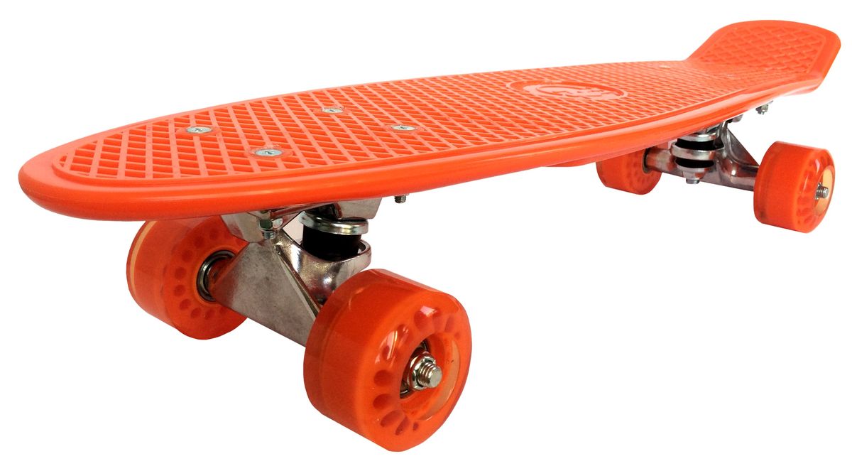 Скейтборд Tiny Orange, цвет: оранжевый, дека 56,5 см х 15 смASE-Tiny Orange Скейтборд Tiny Orange, цвет: оранжевый, дека 56,5 см х 15 смASE-Tiny OrangeСкейтборд Tiny Orange - уникальное средство передвижения по городу и отличный способ заявить о себе в скейтпарке. Сочетая в себе компактность, комфорт и отличную управляемость, является отличным способом времяпрепровождения и приобщения к спорту круга лиц всех возрастов. За счет своих размеров и веса модель очень удобна для переноски. Дека выполнена из нескользящего пластика, колеса - из полиуретана.