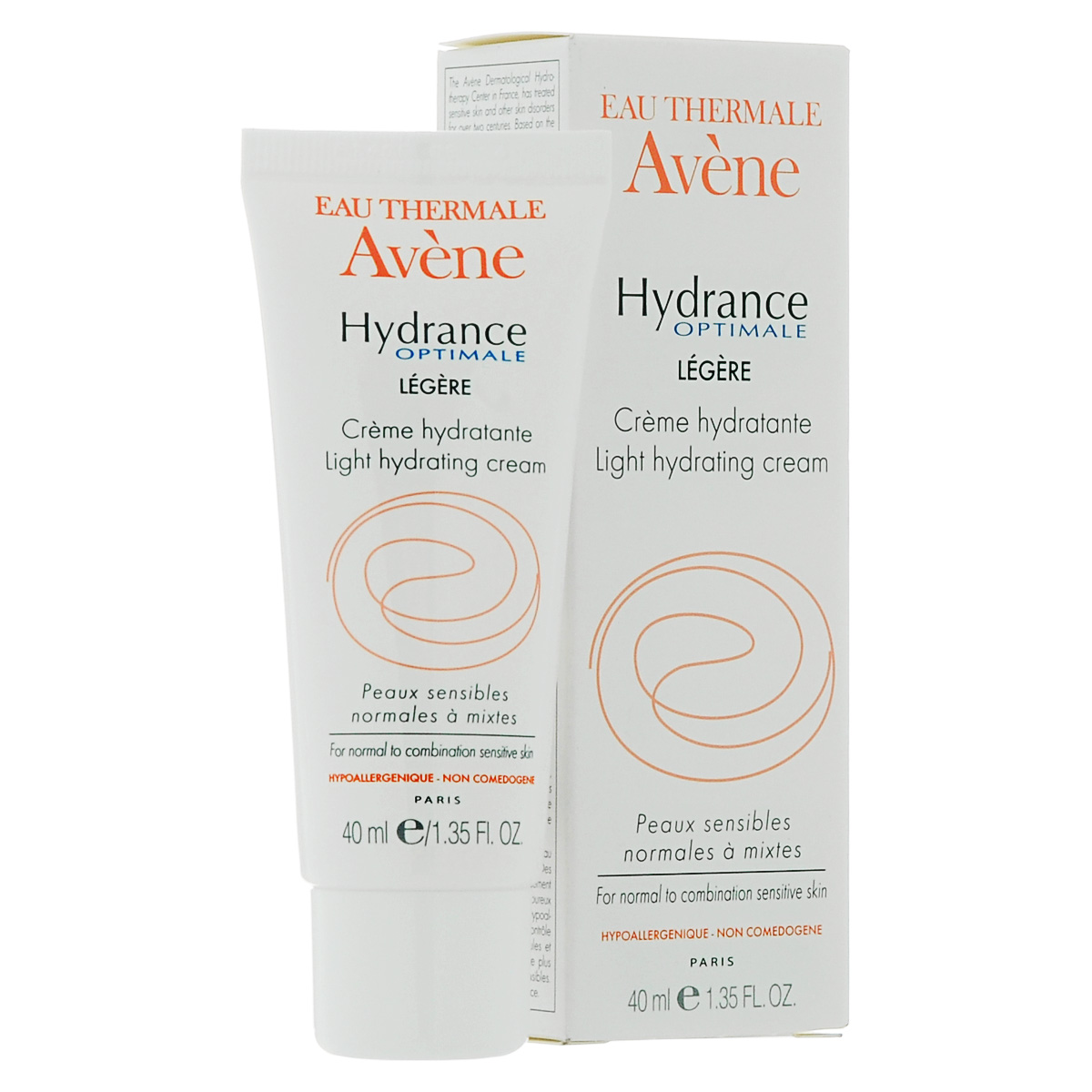 Avene Крем увлажняющий Hydrance ОПТИМАЛЬ ЛЕЖЕР для нормальной и смешанной кожи лица 40млC20630 Avene Крем увлажняющий Hydrance ОПТИМАЛЬ ЛЕЖЕР для нормальной и смешанной кожи лица 40млC20630Обеспечивает коже интенсивное и длительное увлажнение, придает коже матовость. Для нормальной или смешанной чувствительной кожи. Увлажняющие компоненты еше лучше обеспечивают проникновение и распределение Темальной воды Avene в коже и контролирует потерю воды. Себоабсорбирующие капсулы сокращают выработку себума и матируют вашу кожу.Обогащенный Термальной водой Avene с ее успокаивающими и снимающими раздражение свойствами, крем нежно покрывает вашу кожу.