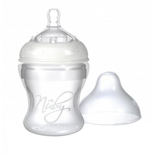 NUBY Бутылочка с антиколиковой системой, 150 мл. NT67016NT67016 NUBY Бутылочка с антиколиковой системой, 150 мл. NT67016NT67016Вам приходится кормить малыша молочной смесью из бутылочки, и вы постоянно ищете такую бутылочку, которая была бы максимально удобна и для вас, и для вашего малыша? Попробуйте совершенно новую бутылочку со специальной антисиликоновой системой производства хорошо известной компании Nuby. Такая бутылочка идеальна для вашего крохи.