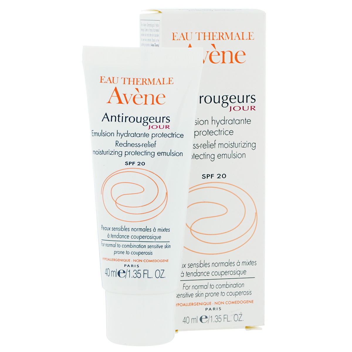 Avene Эмульсия от покраснений Anti-rougeurs для лица 40 млC04387 Avene Эмульсия от покраснений Anti-rougeurs для лица 40 млC04387Профилактика и уменьшение покраснений нормальной и смешанной чувствительной кожи. Нормализует микроциркуляцию, защищает чувствительную кожу от агрессивных климатических воздействий