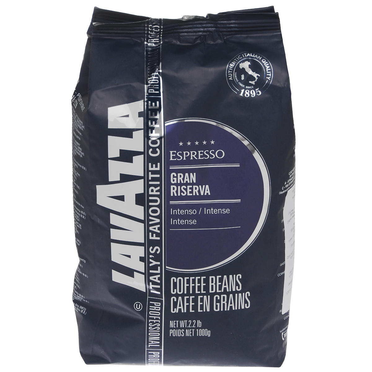 Lavazza Gran Riserva кофе в зернах, 1 кг8000070022300 Lavazza Gran Riserva кофе в зернах, 1 кг8000070022300Lavazza Gran Riserva изготовлен из лучших кофейных зерен средней степени обжарки, поэтому поражает многогранностью вкуса. Тонкий аромат не оставит равнодушным ни одного кофейного гурмана.