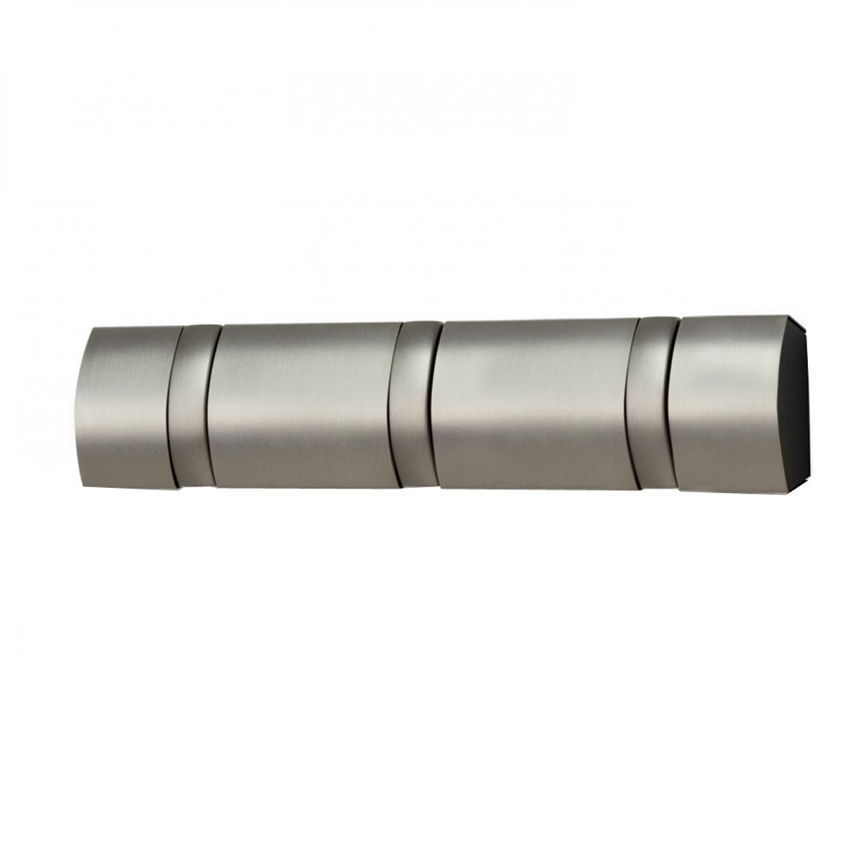 Вешалка настенная Umbra Flip, цвет: металлик, 3 крючка. 318855-410318855-410 Вешалка настенная Umbra Flip, цвет: металлик, 3 крючка. 318855-410318855-410Настенная вешалка Umbra Flip изготовлена из металла. Имеет 3 откидных крючка из никеля, каждый из которых выдерживает вес до 2,3 кг. Когда они не используются, то складываются, превращая конструкцию в абсолютно гладкую поверхность. Идеально для маленьких прихожих и ограниченных пространств. Стильная и прочная вешалка интересной формы. Необходимые крепления вешалки к стене в комплекте.