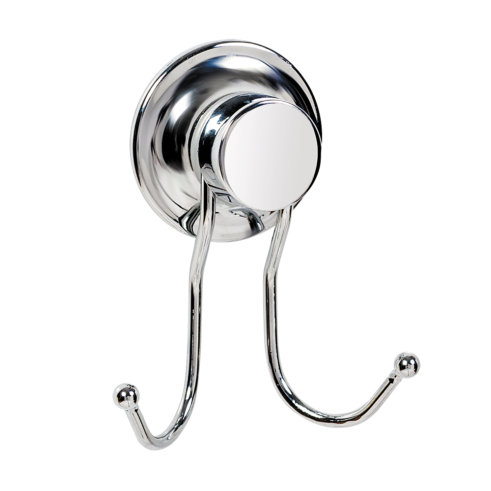 Крючок двойной Tatkraft Ring Lock, 8 см х 3,5 см х 10 см17269 Крючок двойной Tatkraft Ring Lock, 8 см х 3,5 см х 10 см17269Двойной крючок Tatkraft Ring Lock выполнен из хромированной стали. Инновационная запатентованная система легкого монтажа Magic Ring не требует сверление дырок. Система позволяет устанавливать присоски много раз и на различные поверхности: стекло, глазурованная плитка, металл, пластик. На крючок можно повесить полотенце, прихватку или фартук. Стильный дизайн изделия впишется в любой интерьер. Крючки выдерживают вес 5 кг. Размер крючка: 8 см х 3,5 см х 10. Максимальный вес: 5 кг.