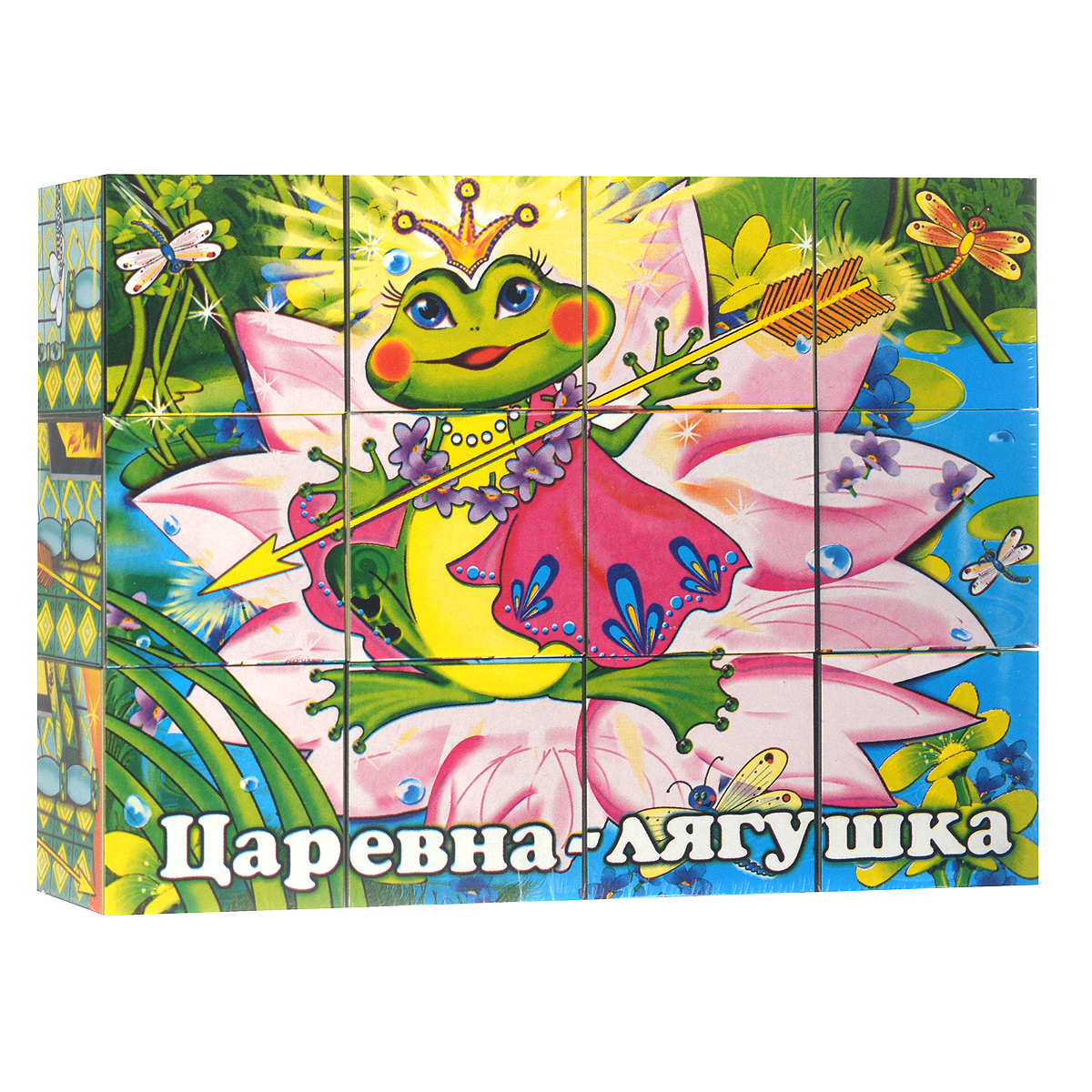 Кубики Stellar Царевна-лягушка, в картинках, 12 шт. 0080900809 Кубики Stellar Царевна-лягушка, в картинках, 12 шт. 0080900809С помощью кубиков Stellar Царевна-лягушка ребенок сможет собрать шесть великолепных картинок с изображением из сказки Царевна-лягушка. Игра с кубиками развивает зрительное восприятие, наблюдательность и внимание, мелкую моторику рук и произвольные движения. Ребенок научится складывать целостный образ из частей, определять недостающие детали изображения. Товар сертифицирован.