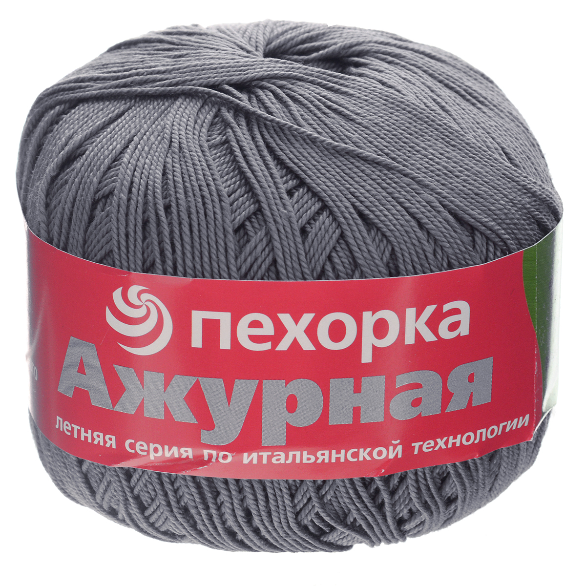 Пряжа для вязания Пехорка Ажурная, цвет: светлый моренго (393), 280 м, 50 г, 10 шт360066_393_393-светлый моренго Пряжа для вязания Пехорка Ажурная, цвет: светлый моренго (393), 280 м, 50 г, 10 шт360066_393_393-светлый моренгоДлина нити Пехорка Ажурная позволяет использовать эту пряжу при вязании как спицами и крючком, так и на трикотажных машинах. Выработана по итальянской технологии. Изготовлена из 100% мерсеризованного хлопка. Гигиенична, гигроскопична, яркие насыщенные тона. Рекомендуется для вязания на крючке №9-10. Толщина нити: 0,5 мм. Состав: 100% мерсеризованный хлопок.