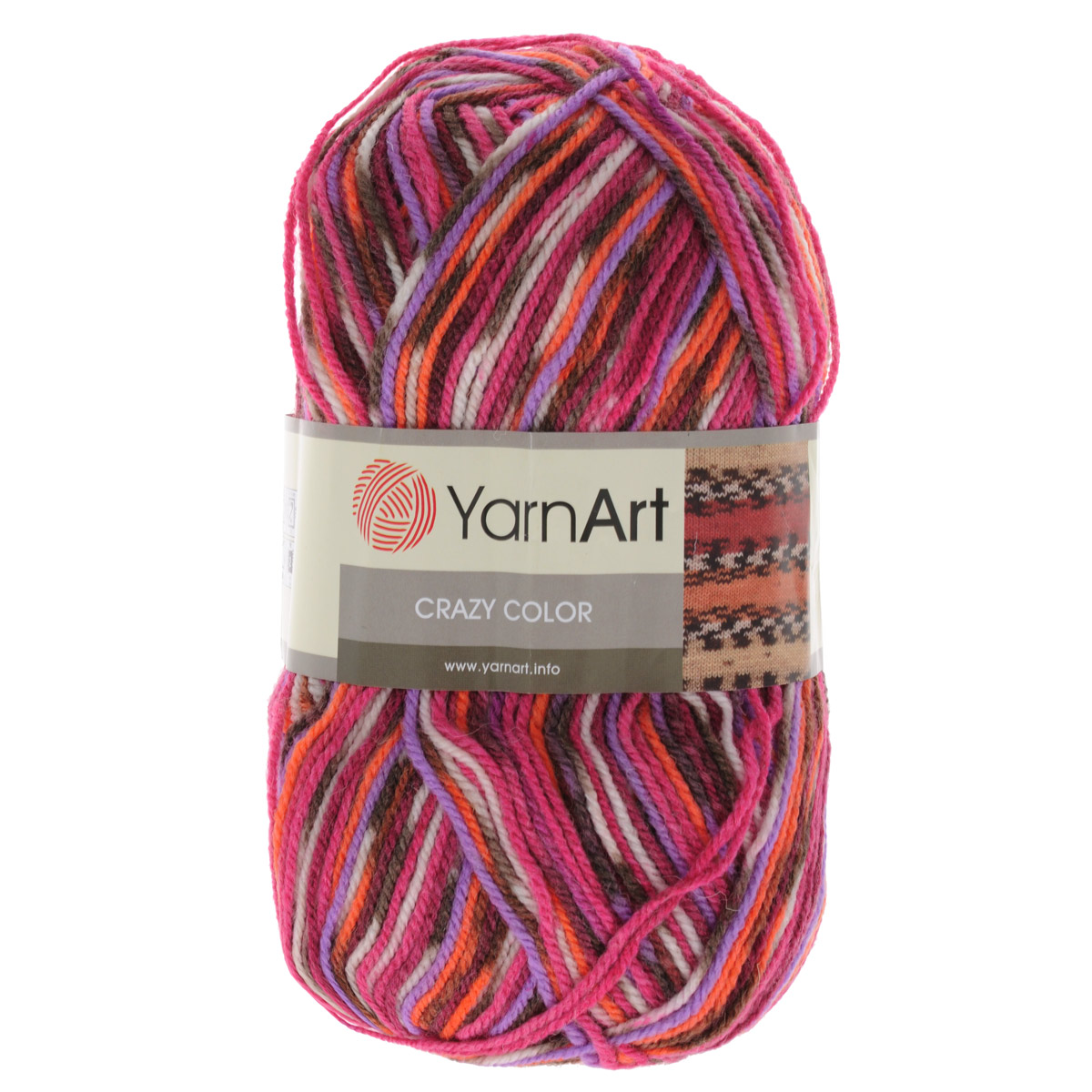    YarnArt Crazy Color, : , ,  (149), 260 , 100 , 5  - YarnArt / Yarn Art372036_149   YarnArt Crazy Color     .          .  ,  , ,  ,  ,     .   ,      .   ,  .        .        , ,   .  YarnArt Crazy Color -             .     ,  .     3,5 . : 25% , 75% .