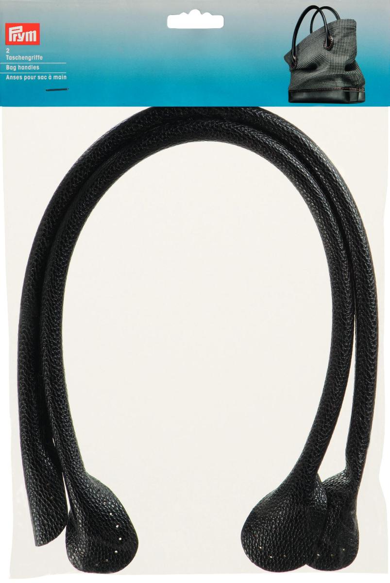 Ручки для сумки Prym Theresa, цвет: черный, длина 60 см, 2 шт615199 Ручки для сумки Prym Theresa, цвет: черный, длина 60 см, 2 шт615199Ручки для сумки Prym Theresa изготовлены из искусственной кожи с резиновой трубкой внутри, позволяющей держать форму. В наборе - 2 ручки. Изделия имеют рельефную поверхность, а концы ручек оснащены отверстиями для пришивания. Создайте своими руками оригинальную и стильную сумку, используя ручки Prym Theresa! Комплектация: 2 шт. Длина ручки: 60 см. Материал: искусственная кожа, резина.