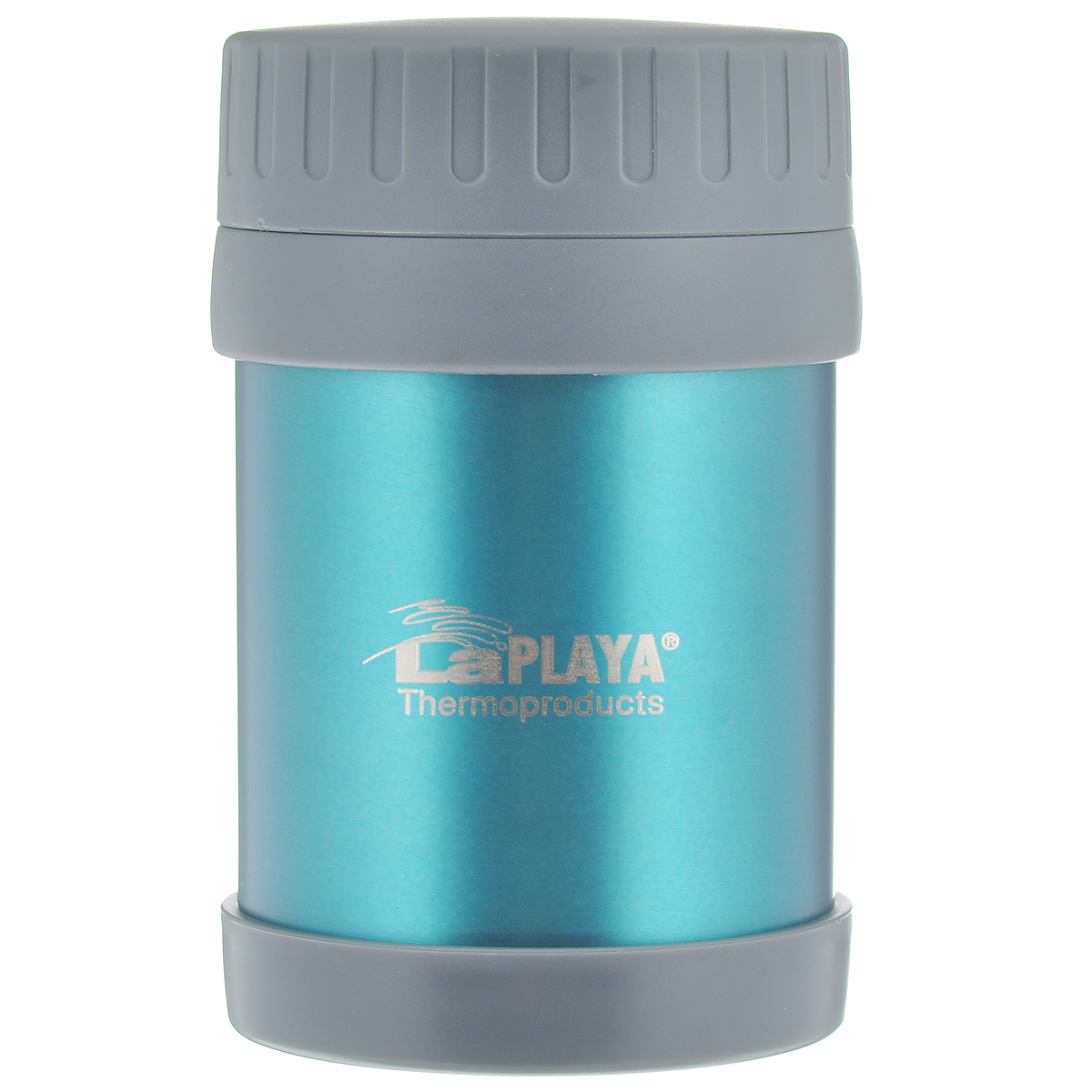 Термос для еды LaPlaya Food Container, цвет: синий, 350 мл560029 Термос для еды LaPlaya Food Container, цвет: синий, 350 мл560029Корпус термоса LaPlaya Food Container изготовлен из высококачественной нержавеющей стали с двумя стенками. Термос оснащен крышкой, благодаря которой сохраняется абсолютная герметичность. Изделие имеет большое горлышко, поэтому идеально подходит для салатов, закусок, первых и вторых блюд. Такой термос удобен в использовании и станет полезным подарком. Диаметр (по верхнему краю): 8 см. Диаметр основания: 8,5 см. Высота (с учетом крышки): 13,5 см.