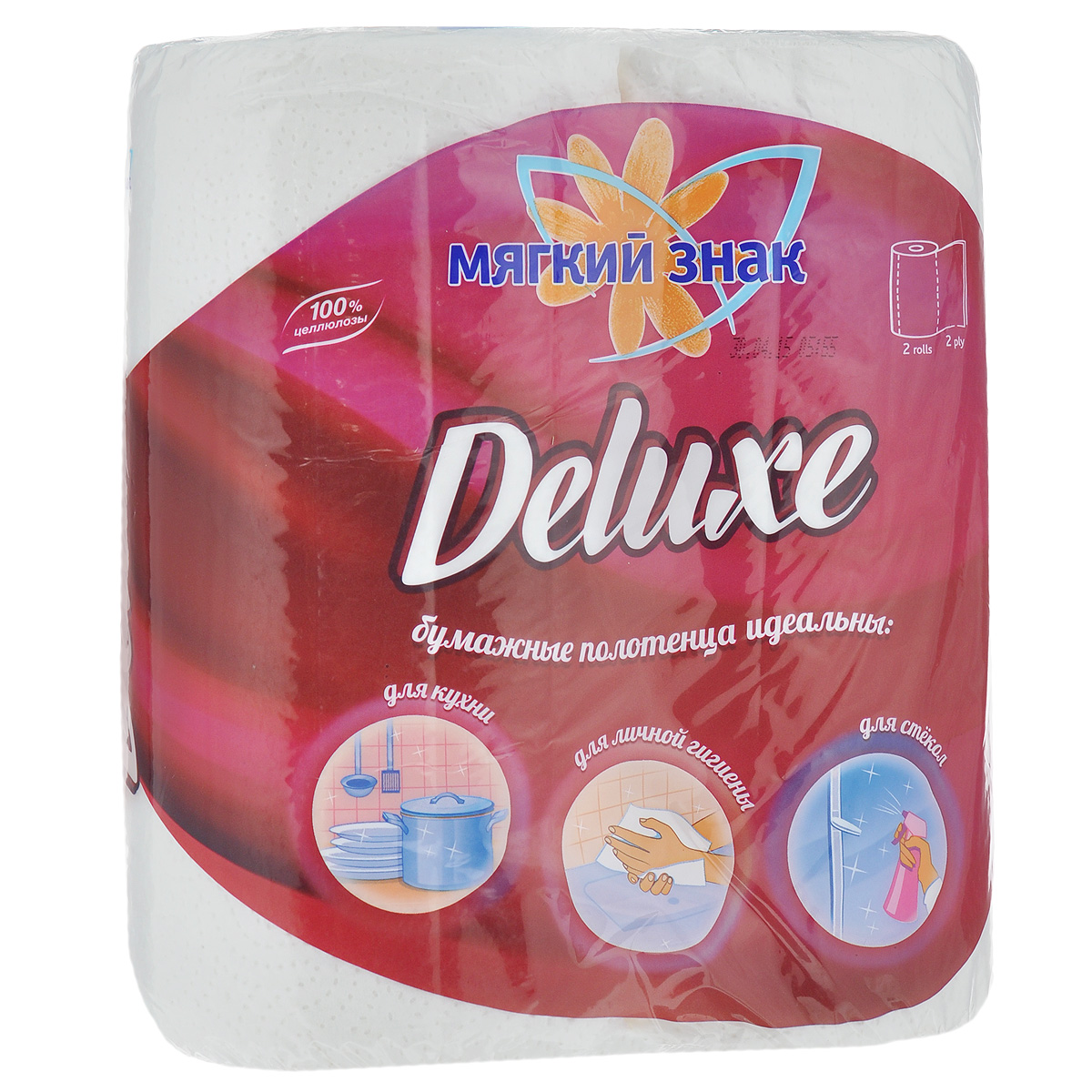 Полотенца бумажные Мягкий знак Deluxe, двухслойные, цвет: белый, 2 рулонаC40 Полотенца бумажные Мягкий знак Deluxe, двухслойные, цвет: белый, 2 рулонаC40Бумажные полотенца Мягкий знак Deluxe созданы из экологически чистого волокна - 100% целлюлозы. Двухслойные. Хорошо впитывают влагу и идеально подходят для ежедневного использования. Количество листов: 48 шт. Количество слоев: 2. Размер листа: 25 см х 23 см. Состав: 100% целлюлоза.