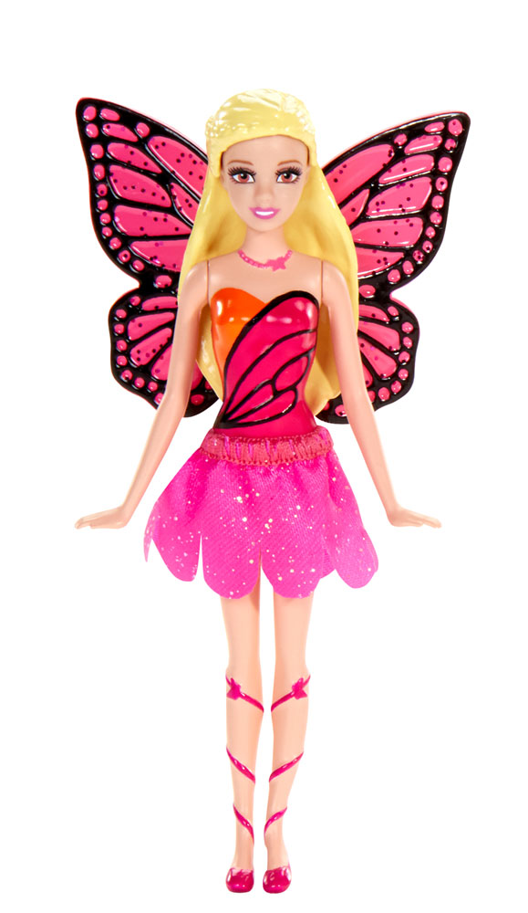 Barbie Мини-кукла Сказочная с крыльямиV7050_BLP47 Barbie Мини-кукла Сказочная с крыльямиV7050_BLP47Эта сказочная куколка позволит разыгрывать сцены из любимых мультфильмов о Барби и придумывать собственные истории. На куколке надета снимающаяся текстильная юбочка, за спиной красуются крылышки. Голова, ручки и ножки мини-куклы подвижны. Куколка не может стоять без опоры.