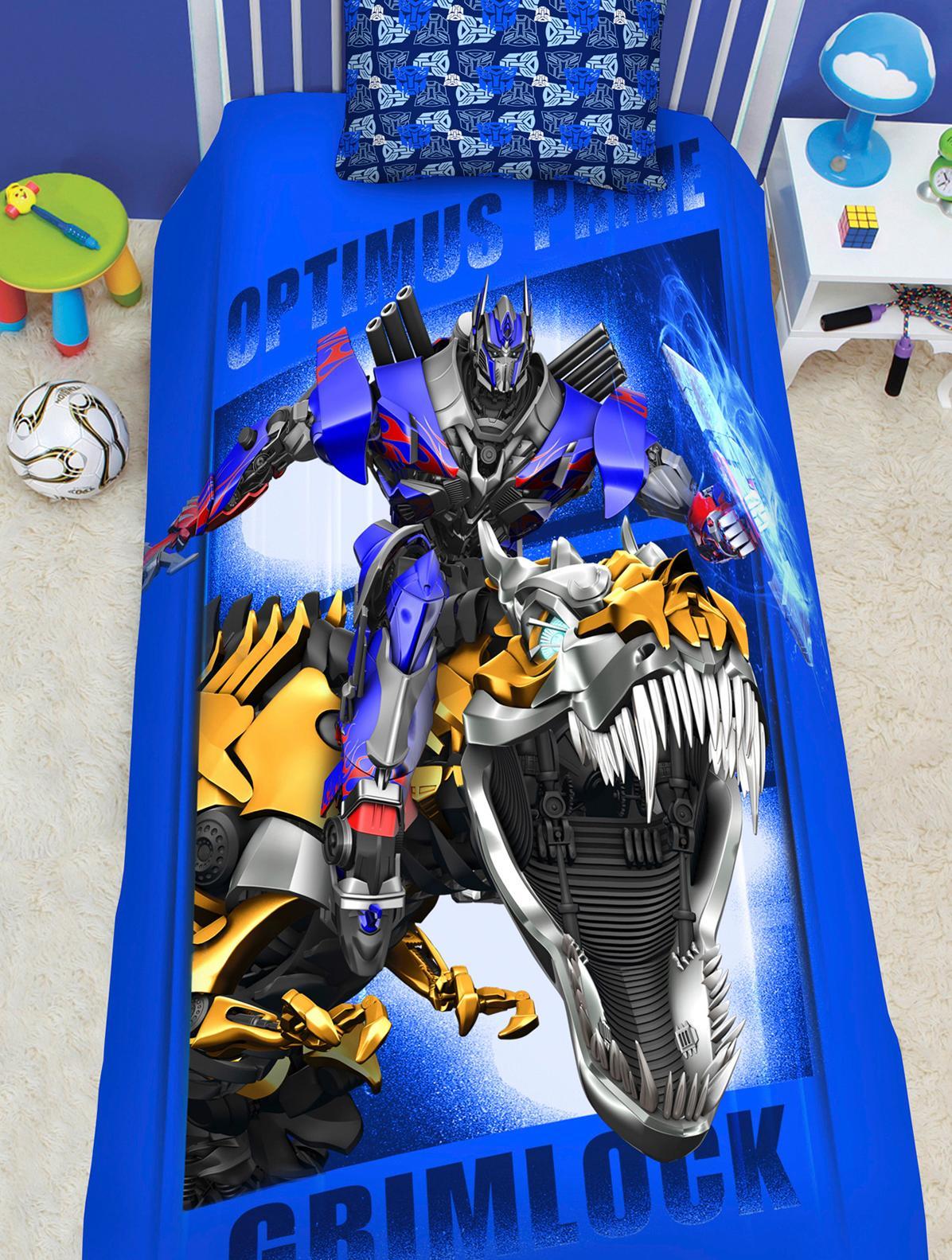 Комплект белья Transformers 2014 (1,5-спальный КПБ, наволочки 50х70)521509 Комплект белья Transformers 2014 (1,5-спальный КПБ, наволочки 50х70)521509КПБ 1,5сп н(1)50*70 Transformers 2014