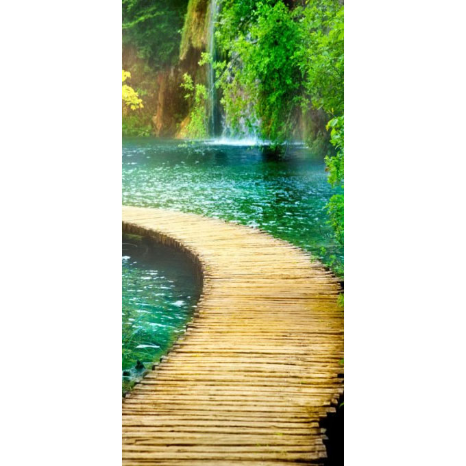 Фотообои Твоя Планета Premium. Дорожка к водопаду, 3 листа, 97 х 204 см4607161056905 Фотообои Твоя Планета Premium. Дорожка к водопаду, 3 листа, 97 х 204 см4607161056905Основа фотообоев Твоя Планета Premium. Дорожка к водопаду - импортная бумага высокого качества и повышенной плотности с нанесенным на неё цветным фотоизображением. Технология сборки фрагментов в единую картину довольно проста. Это наиболее распространенный вид обоев, позволяющих создать в квартире (комнате) определенное настроение и даже несколько расширить оптический объем. Фотообои пользуются популярностью потому, что они недорогие и при этом позволяют получить массу удовольствий при созерцании изображения. Количество листов: 3. Размер (ШхВ): 97 см х 204 см.