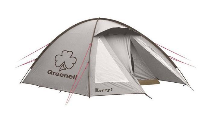 GREENELL Палатка "Керри 3 V3", цвет: коричневый. Арт.95512 GREENELL Палатка "Керри 3 V3", цвет: коричневый. Арт.95512