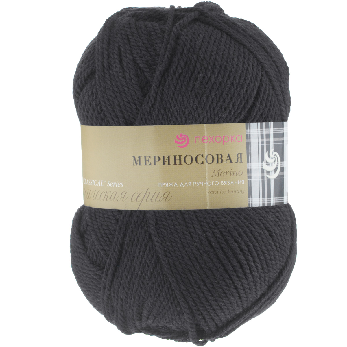 Пряжа для вязания Пехорка Мериносовая, цвет: черный (02), 200 м, 100 г, 10 шт360021_02_02-Черный Пряжа для вязания Пехорка Мериносовая, цвет: черный (02), 200 м, 100 г, 10 шт360021_02_02-ЧерныйПряжа для вязания Пехорка Мериносовая изготовлена из мериносовой шерсти и акрила. Эта полушерстяная пряжа больше подходит для ручного вязания спицами в одну нить. Пряжа мягкая и нежная, оптимальной толщины. С такой пряжей вы сможете связать своими руками необычные, красивые и теплые вещи. Рекомендованные спицы для вязания № 4. Комплектация: 10 мотков. Состав: 50% мериносовая шерсть, 50% акрил.