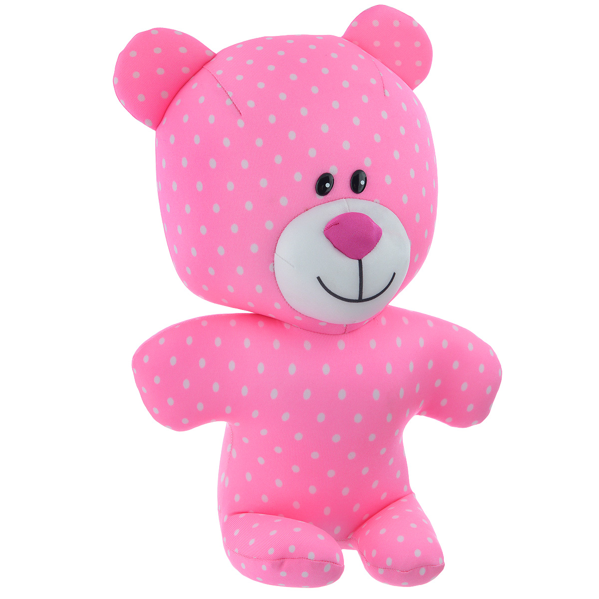 Игрушка-антистресс СмолТойс Мишутка, 36 см2731/РЗ/36 Игрушка-антистресс СмолТойс Мишутка, 36 см2731/РЗ/36Иногда так хочется отдохнуть, расслабиться и забыть обо всем. Игрушка-антистресс Мишутка способна зарядить вас позитивом и стать аккумулятором хорошего настроения. Помимо того, что антистрессовые игрушки очень эффектны и красивы, они создают поистине волшебный релаксирующий эффект. Благодаря тому, что их поверхность выполнена из полиэстера, они приятны на ощупь. Но главный секрет этих моделей в их наполнителе. Внутри находятся тысячи мельчайших гранул полистирола. Эти игрушки легки, упруги и всегда хорошо выглядят, как бы вы их ни сжимали, они неизменно возвращают себе первоначальную форму. Их можно даже стирать в машинке, поместив предварительно в специальный мешок для одежды. Идеальный рецепт хорошего настроения! Они подходят абсолютно всем, поскольку не вызывают аллергии. Оригинальный стиль и великолепное качество исполнения делают эту игрушку чудесным подарком к любому празднику, а жизнерадостный образ представит такой подарок в самом лучшем свете.