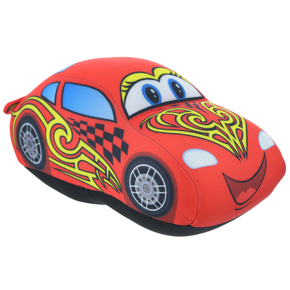 Игрушка-антистресс СмолТойс Гоночная машинка, 23 см2738/КР/23 Игрушка-антистресс СмолТойс Гоночная машинка, 23 см2738/КР/23Иногда так хочется отдохнуть, расслабиться и забыть обо всем. Подушка-антистресс Гоночная машинка, выполненная в виде яркой гоночной машинки, способна зарядить вас позитивом и стать аккумулятором хорошего настроения. Помимо того, что антистрессовые подушки очень эффектны и красивы, они создают поистине волшебный релаксирующий эффект. Благодаря тому, что их поверхность выполнена из полиэстера, они приятны на ощупь. Но главный секрет этих моделей в их наполнителе. Внутри подушек находятся тысячи мельчайших гранул полистирола. Эти подушки легки, упруги и всегда хорошо выглядят, как бы вы их ни сжимали, они неизменно возвращают себе первоначальную форму. Подушки можно даже стирать в машинке, поместив их предварительно в специальный мешок для одежды. Идеальный рецепт хорошего настроения! Они подходят абсолютно всем, поскольку не вызывают аллергии. Оригинальный стиль и великолепное качество исполнения делают эту подушку-игрушку чудесным подарком к любому празднику, а...