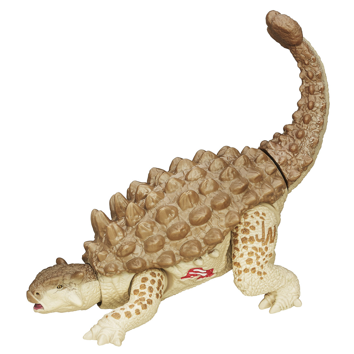 Фигурка Jurassic World AnkylosaurusB1271_B1273_ANKYLOSAURUS Фигурка Jurassic World AnkylosaurusB1271_B1273_ANKYLOSAURUSФигурка динозавра Jurassic World Ankylosaurus непременно понравится вашему ребенку! Огромный доисторический ящер у вас дома - теперь это реальность. Что может быть лучше в качестве подарка для ребенка или поклонника культового фильма Парк Юрского периода? Фигурка обладает отличной детализацией и сохранением пропорций тела динозавра. Игрушка изготовлена из безопасных и надежных материалов, на высоком уровне имитирующих особенности кожи древних ящеров. Верхние и нижние конечности фигурки двигаются. При движении хвостом рептилия также выдвигает голову на подвижной шее. Голова также поворачивается в стороны. Ваш ребенок часами будет играть с фигуркой, придумывая различные истории. Порадуйте его таким замечательным подарком!