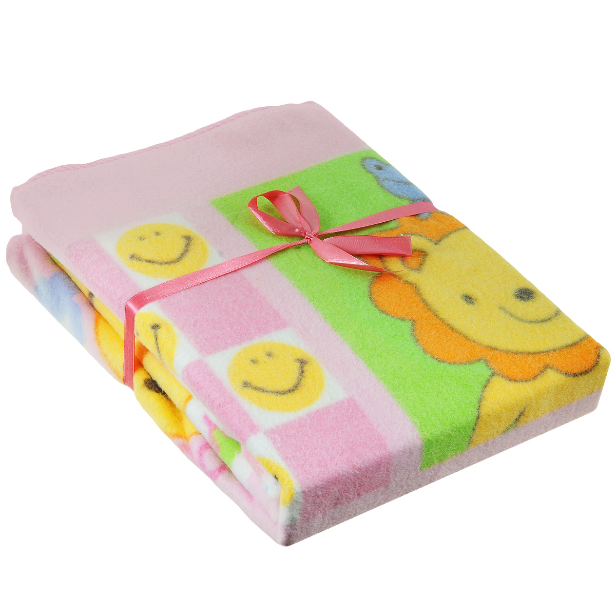Одеяло детское Baby Nice Солнышки, байковое, цвет: розовый, 100 см x 140 смD311511 Одеяло детское Baby Nice Солнышки, байковое, цвет: розовый, 100 см x 140 смD311511Детское байковое одеяло Baby Nice Солнышки изготовлено из натурального 100% хлопка и оформлено ярким рисунком. Такое одеяло будет бережно хранить безмятежный сон вашего ребенка. Ребенок, спящий под байковым одеялом, словно укрытый нежным мягким облаком, находится в тепле, и не потеет при этом. Дышащая способность натурального хлопка позволяет добиться такого эффекта. Легкий по ощущениям материал имеет небольшой вес, но вместе с тем, является плотным и хорошо сохраняет тепло. Кроме того, ткань гигроскопична, а значит впитывает избыточную влагу, не становясь при этом влажной на ощупь. Детское одеяло Baby Nice Солнышки - лучший выбор для тех, кто стремится проявить заботу о своем ребенке. Материал: 100% хлопок. Размер: 100 см х 140 см.