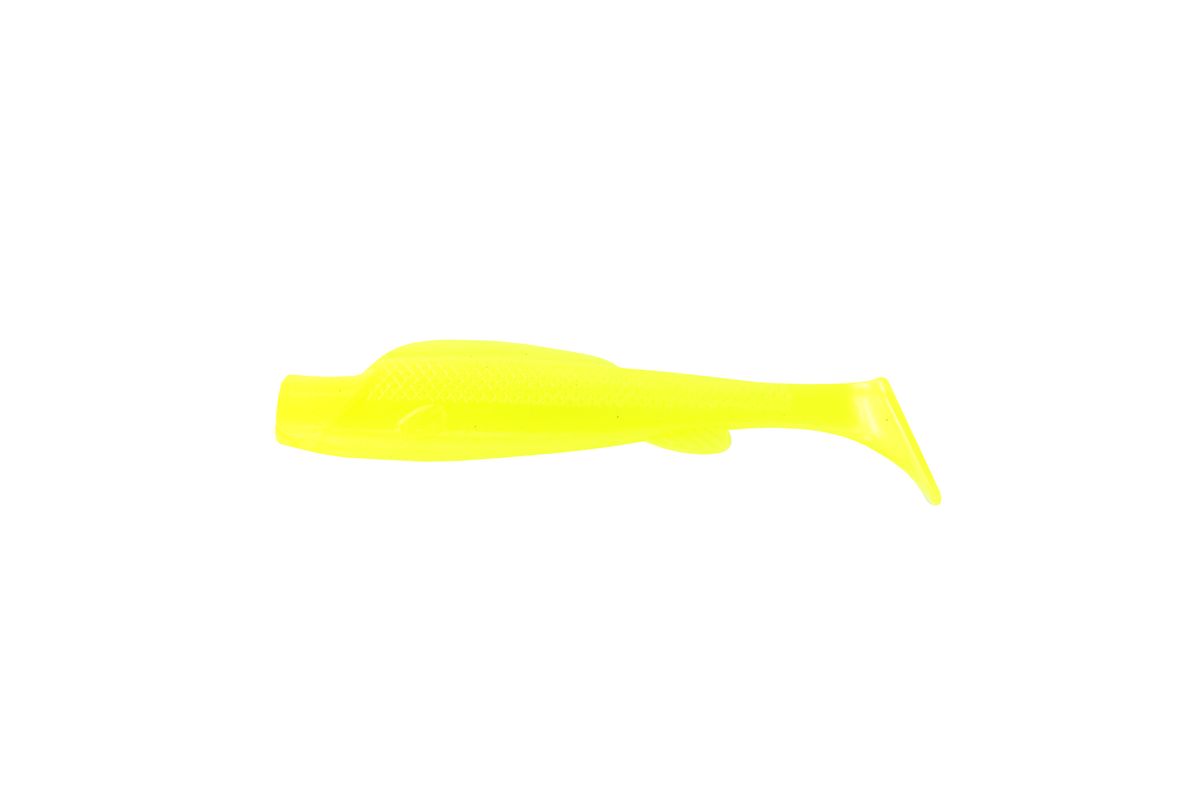 Приманка плавующая Риппер Allvega Bite Fighter Float, цвет: желтый, 8 см, 4,9 г, 4 шт51178 Приманка плавующая Риппер Allvega Bite Fighter Float, цвет: желтый, 8 см, 4,9 г, 4 шт51178Универсальная приманка Allvega Bite Fighter Float для джиговой ловли. Изготовлена из специального пластика с положительной плавучестью и высоким коэффициентом растяжения. Оптимальные варианты огрузки - шарнир чебурашка, различные виды разнесенных оснасток. На спинке приманки имеются плавники для маскировки жала крючка. Bite Fighter способна выдерживать гораздо большее количество атак судачьих и щучьих зубов, нежели приманки из обычного силикона. Вес: 4,9 г. Длина: 8 см.
