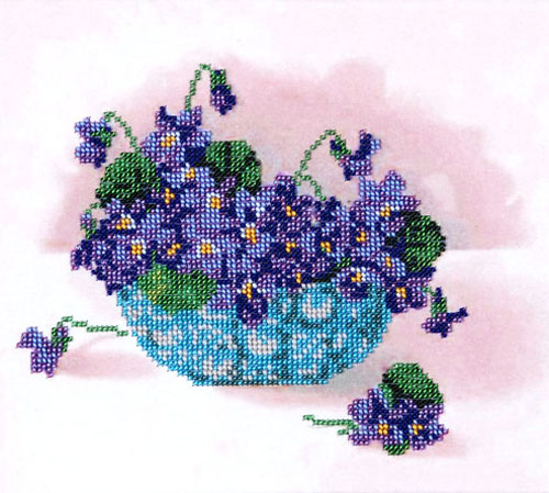 Канва с рисунком для вышивания бисером Hobby & Pro Фиалки, 25 х 22 см486352 Канва с рисунком для вышивания бисером Hobby & Pro Фиалки, 25 х 22 см486352Канва с рисунком для вышивания бисером Фиалки, изготовлена из полиэстра. Рисунок-вышивка, выполненный на такой канве, выглядит очень оригинально. Бисеринки нашиваются на ткань косыми стежками шва полукрест, где каждая бисеринка соответствует одной клетке на схеме. Вышивание отвлечет вас от повседневных забот и превратится в увлекательное занятие! Работа, сделанная своими руками, создаст особый уют и атмосферу в доме и долгие годы будет радовать вас и ваших близких, а подарок, выполненный собственноручно, станет самым ценным для друзей и знакомых. Рекомендуемое количество цветов: 12. Не рекомендуется стирать или мочить рисунок на канве перед вышиванием. УВАЖАЕМЫЕ КЛИЕНТЫ! Обращаем ваше внимание, на тот факт, что цвет символа на ткани может отличаться от реального цвета бисера они подобраны для удобства пользования схемой. Придерживайтесь нумерации в таблице.
