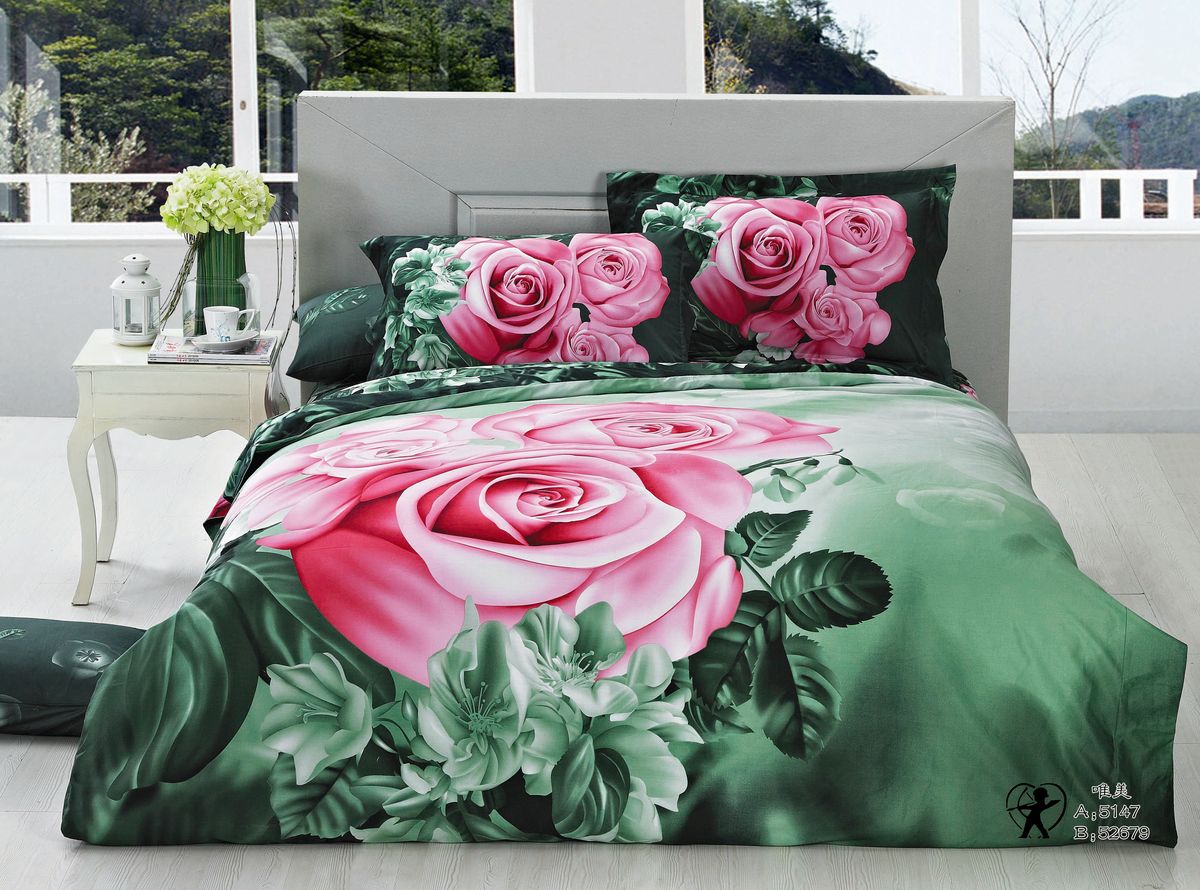 Комплект белья Buenas noches LD Buket lubimoy, 2-спальное. 6343363433 Комплект белья Buenas noches LD Buket lubimoy, 2-спальное. 6343363433Buenos Noches – Элегантно, Стильно, Качественно! Buenos Noches -продукция с высоким качеством исполнения. У Buenos Noches Вы найдете постельное белье, пледы и покрывала. Вся продукция выполнена из тканей высшего качества с использованием стойких и безвредных красителей. Все серии товаров Buenos Noches имеют презентабельную, оригинальную и подарочную упаковку. Что послужит прекрасным подарком на любое торжество! Фотопечать 3D Buenos Noches - это красочные, объемные, реалистичные рисунки, нанесенные на ткань методом реактивной, многопиксельной 3D печати. Коллекция дизайнов Фотопечати 3D перенесет Вас и Ваших близких, в сказочный мир современных мегаполисов, сказочных цветов, в мир экзотической природы! 100% Хлопок - Сатин! Сатиновая ткань, используемая для пошива постельного белья из серии Buenas Noches 3D, обладает максимально полным набором потребительских характеристик. Таких как-отличная передача цвета печати при окрашивании, легкостью, плотностью, замечательной...