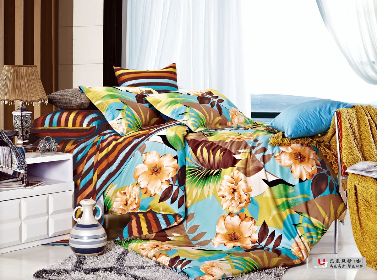 Êîìïëåêò áåëüÿ Amore Mio ZHG Tropic, ñåìåéíîå. 6803368033 Êîìïëåêò áåëüÿ Amore Mio ZHG Tropic, ñåìåéíîå. 6803368033Amore Mio – Êîìôîðò è Óþò - Êàæäûé äåíü! Amore Mio ïðåäëàãàåò îöåíèòü ñîîòíîøåíèþ öåíû è êà÷åñòâà êîëëåêöèè. Ðàçíîîáðàçèå ÿðêèõ è ñîâðåìåííûõ äèçàéíîâ ïðîñëóæàò íå îäèí ãîä è âñåãäà áóäóò ðàäîâàòü Âàñ è Âàøèõ áëèçêèõ ñî÷íîñòüþ êðàñîê è êðàñèâûì ðèñóíêîì. ×òî òàêîå Satin/Ñàòèí.-ýòî òêàíü ñàòèíîâîãî (àòëàñíîãî) ïåðåïëåòåíèÿ íèòåé. Èìååò ãëàäêóþ, øåëêîâèñòóþ ëèöåâóþ ïîâåðõíîñòü, íà êîòîðîé ïðåîáëàäàþò óòî÷íûå íèòè (óòîê – ãîðèçîíòàëüíî ðàñïîëîæåííûå â òêàíîì ïîëîòíå íèòè). Ñàòèí èçãîòàâëèâàåòñÿ èç êðó÷åíîé õëîïêîâîé íèòè äâîéíîãî ïëåòåíèÿ. Îí ÷ðåçâû÷àéíî ïðèÿòåí íà îùóïü, íå ýëåêòðèçóåòñÿ è íå ñêîëüçèò ïî êðîâàòè. Ñàòèí ïðåêðàñíî ñîõðàíÿåò ôîðìó è íå ìíåòñÿ, îòëè÷íî ïðîïóñêàåò âîçäóõ, ÷òî ïîçâîëÿåò òåëó äûøàòü è äàðèò çäîðîâûé è êîìôîðòíûé ñîí. Ïîäîäåÿëüíèê-150*215(2øò.), Ïðîñòûíÿ-225*250, íàâîëî÷êè-50*70(2øò.),70*70(2øò)