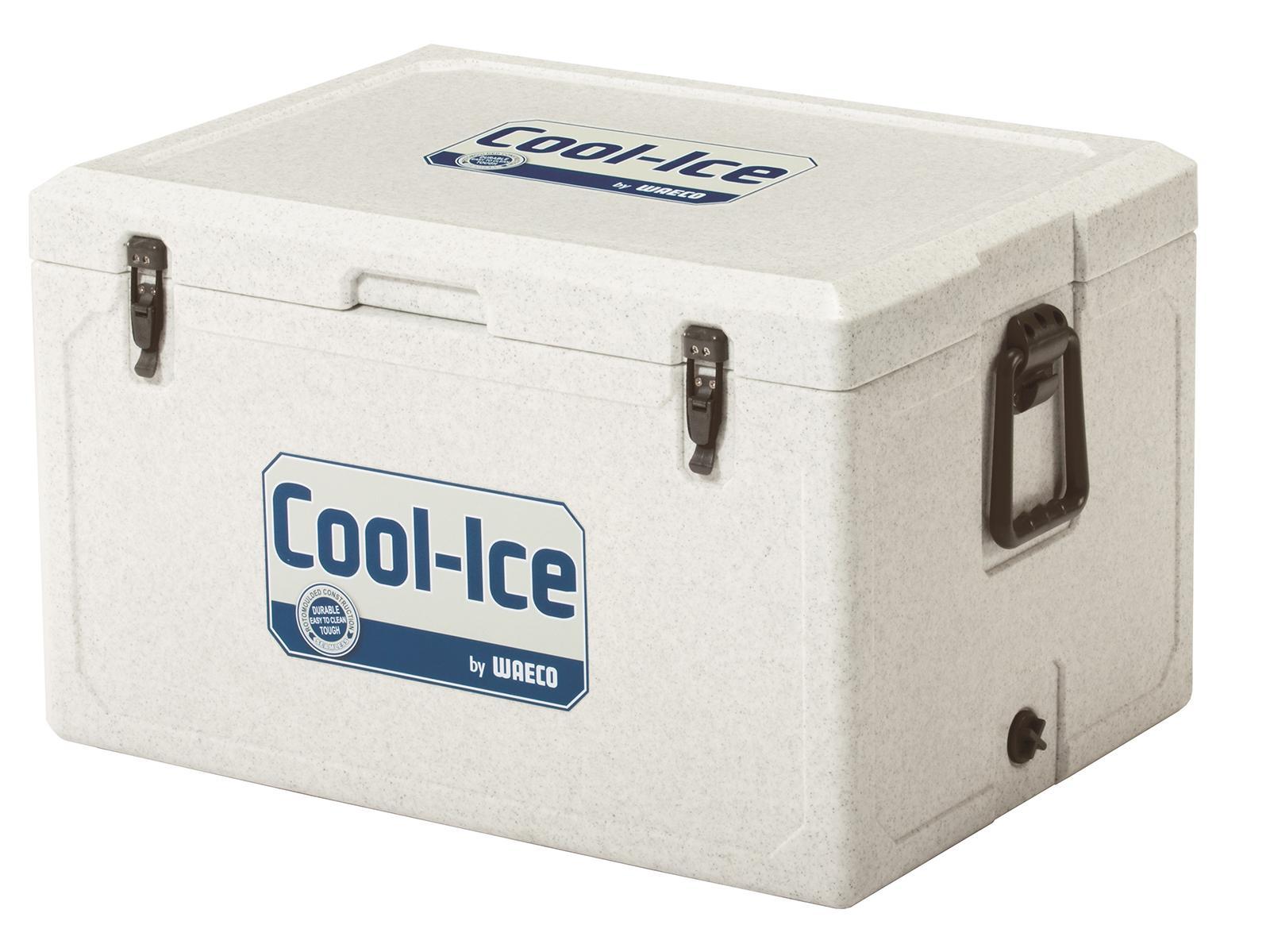 WAECO Cool-Ice WCI-70 изотермический контейнер, 68 лWCI-70 WAECO Cool-Ice WCI-70 изотермический контейнер, 68 лWCI-70Высокая температура окружающей среды, неровные поверхности, грязь и сильные вибрации? С этим легко справятся новый непобедимый термоконтейнер для льда WAECO Cool-Ice WCI-70. Оснащенный чрезвычайно эффективной и прочной изоляцией, он может продержать ваши продукты в холодном виде до 10 дней Все детали бесшовного термоконтейнера WAECO Cool-Ice WCI-70 сделаны из ударопрочного пластика , который можно использовать в самых экстремальных условиях
