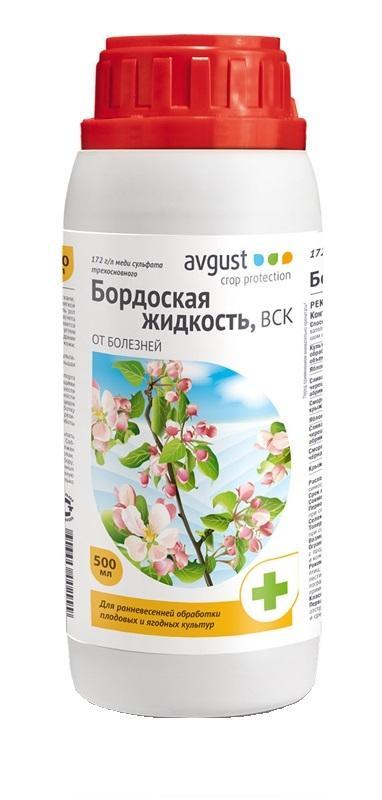 Бордоская жидкость Avgust, от болезней, 500 мл 