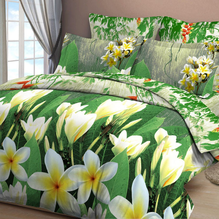 Комплект белья Letto, евро, наволочки 70х70, цвет: зеленый. B12-6B12-6 Комплект белья Letto, евро, наволочки 70х70, цвет: зеленый. B12-6B12-6Серия Традиция от Letto - это возможность купить недорогое постельное белье, выполненное из классической российской бязи, знакомой многим домохозяйка. Несмотря на то, что на смену бязи пришли более комфортные ткани для постельного белья, такие как сатин и перкаль, бязь продолжает оставаться одним из самых востребованных продуктов на текстильном рынке России, благодаря своим потребительским свойствам и доступной цене. Для производства серии Традиция используется российская бязь, плотностью 125 гр/м, с применением устойчивых импортных красителей и печати с новомодным эффектом 3D.