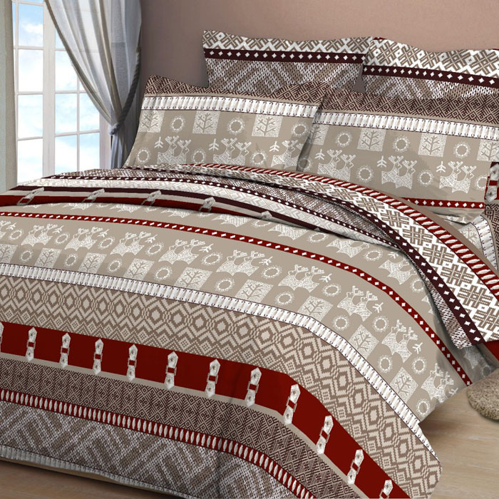 Комплект белья Letto, 2-спальный, наволочки 70х70, цвет: коричневый. B30-4B30-4 Комплект белья Letto, 2-спальный, наволочки 70х70, цвет: коричневый. B30-4B30-4Серия «Традиция» от Letto – это возможность купить оптом недорогое постельное белье, выполненной из классической российской бязи, знакомой многим домохозяйка. Не смотря на то, что на смену бязи пришли более комфортные ткани для постельного белья, такие как сатин и перкаль, бязь продолжает оставаться одним из самых востребованных продуктов на текстильном рынке России, благодаря своим потребительским свойствам и доступной цене. Для производства серии «Традиция» используется российская бязь, плотностью 125гр/м, с применением устойчивых импортных красителей и печати с новомодным эффектом 3D. Коллекция отшивается в традиционных размерах 1.5-cп, 2,0–сп. и евро размере с нав-ками 70*70.