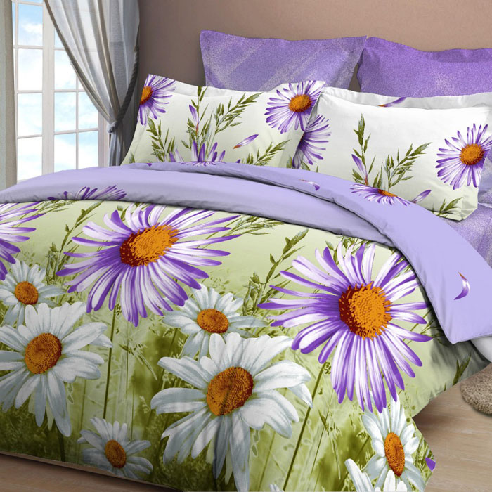Комплект белья Letto, 2-спальный, наволочки 70х70, цвет: сиреневый. B24-4B24-4 Комплект белья Letto, 2-спальный, наволочки 70х70, цвет: сиреневый. B24-4B24-4Для производства серии Традиция используется российская бязь, плотностью 125 гр/м, с применением устойчивых импортных красителей и печати с новомодным эффектом 3D. Серия Традиция от Letto - это возможность купить оптом недорогое постельное белье, выполненной из классической российской бязи, знакомой многим домохозяйкам. Несмотря на то, что на смену бязи пришли более комфортные ткани для постельного белья, такие как сатин и перкаль, бязь продолжает оставаться одним из самых востребованных продуктов на текстильном рынке России благодаря своим потребительским свойствам и доступной цене.