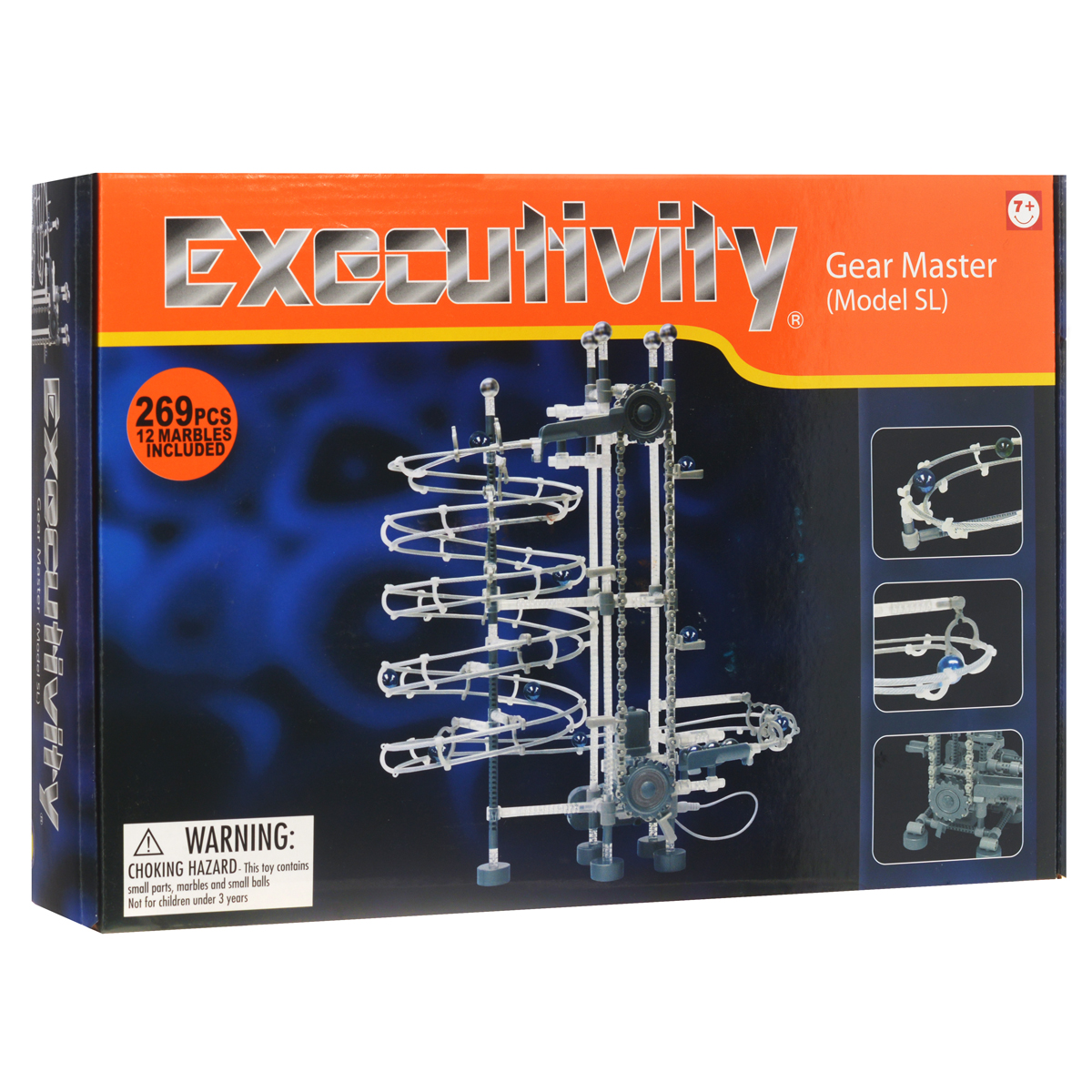 Executivity Конструктор Gear Master SLnk-6186 Executivity Конструктор Gear Master SLnk-6186Уникальный конструктор Executivity Gear Master SL привлечет внимание вашего ребенка и не позволит ему скучать. С помощью элементов конструктора ребенок сможет собрать настоящий аттракцион с шариками, которые автоматически поднимаются вверх с помощью лебедки и поочередно скатываются вниз по крутым виражам. В комплект входят 287 элементов, 12 шариков и схематичная инструкция по сборке. Собирая конструктор, ребенок развивает воображение, фантазию, мелкую моторику, трехмерное и пространственное воображение, учится понимать причины и следствия, действие законов физики. Необходимо докупить 2 батарейки мощностью 1,5V типа AA (не входят в комплект).