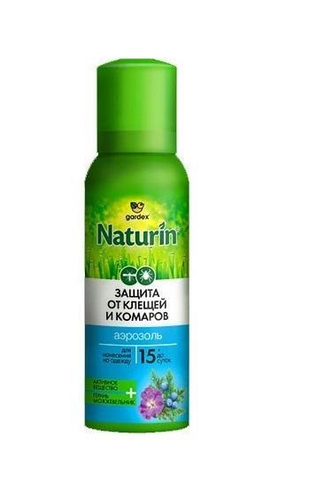 Аэрозоль от комаров и клещей Naturin, для нанесения на одежду, 100 млN002 Аэрозоль от комаров и клещей Naturin, для нанесения на одежду, 100 млN002Акарицидно-репеллентное средство Naturin предназначено для защиты людей от таежных и лесных клещей, блох (переносчиков возбудителей опасных заболеваний человека), а также от летающих кровососущих насекомых (комаров, мокрецов, москитов) при обработке одежды и других изделий из ткани. Способ применения: Перед применением упаковку встряхивать в течение 2-3 секунд. Одежду и другие изделия из ткани обрабатывать на открытом воздухе (вне помещений) и не более 2 минут. Располагать изделия и направлять струю средства по направлению ветра. Средство распылять на изделие с расстояния 20-25 см от них, держа упаковку в вытянутой руке. Для защиты от летающих кровососущих насекомых одежду и другие изделия из ткани обрабатывать до легкого увлажнения. Для защиты от клещей и блох обрабатывать весь комплект одежды, особенно тщательно - вокруг щиколоток, голеней, коленей, бедер, плечевого пояса и мест возможного проникновения клещей и блох к телу. Одежду просушить (не менее 2 часов) и надевать...