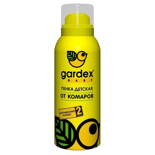 Пенка от комаров Gardex Baby, 75 мл0139 Пенка от комаров Gardex Baby, 75 мл0139Пенка от комаров для детей от 2 лет защищает в течение 2 часов. Приятная текстура - воздушная пенка с нежным ароматом. Теперь нанесение репеллентного средства можно превратить в игру.