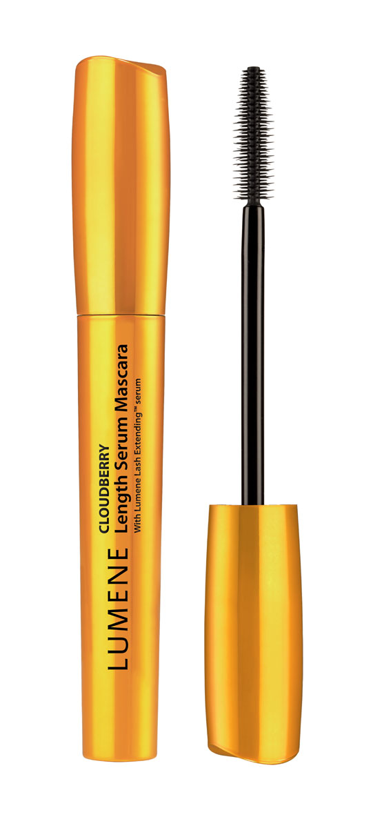 Lumene Тушь для ресниц Cloudberry Lenght Serum, удлиняющая, с сывороткой, цвет: черный, 7 млNL111-84112 Lumene Тушь для ресниц Cloudberry Lenght Serum, удлиняющая, с сывороткой, цвет: черный, 7 млNL111-84112Удлиняющая тушь Lumene Cloudberry способствует росту ресниц при регулярном использовании. Благодаря сыворотке Lash Extending™ с уникальной технологией Widelash™ всего за 30 дней ресницы становятся до 43% длиннее. Тушь мгновенно удлиняет ресницы, создавая максимально драматичный взгляд. Произведено без парабенов, спирта и отдушек. Клиническое исследование в течение 30 дней, 30 женщин, лаборатория Farcoderm, Италия, 2011. Товар сертифицирован.