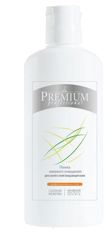 PREMIUM Professional Пенка нежного очищения для сухой кожи 170 млГП070081 PREMIUM Professional Пенка нежного очищения для сухой кожи 170 млГП070081Гипоаллергенный препарат для проведения этапа очищения в классическом процедурном уходе за сухой и сухой увядающей кожей. Нежнейшая пенка деликатно устраняет загрязнения и продукты кожного метаболизма благодаря особому комплексу ультрамягких поверхностно-активных веществ. Сохраняет баланс влаги и липидов в коже. Не вызывает пересушивания. Содержащийся в составе средства Д-пантенол способствует регенерации кожи, экстракты василька и арники оказывают капилляропротекторный эффект, а мочевина улучшает гидратантные свойства кожи. 170 мл Биоактивный состав: экстракты: василька, арники, пантенол. Способ применения: нанесите на влажную кожу легкими круговыми движениями, затем смойте водой. Препарат должен применяться перед нанесением этапных химических пилингов (пилинг «Молочный мусс», пилинг AHA 10%)
