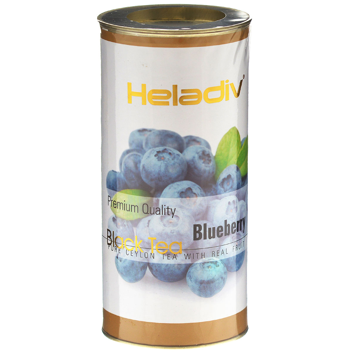 Heladiv Blueberry черный фруктовый чай с черникой, 100 г4791007004912 Heladiv Blueberry черный фруктовый чай с черникой, 100 г4791007004912Heladiv Blueberry - настоящий цейлонский черный чай с натуральным ароматизатором черники, кусочками ягод и цветами сафлоры. Помимо великолепного вкуса, черника очень полезна для здоровья организма, ее ягоды содержат много витаминов и минералов. Чай повышает иммунитет, способствует омоложению организма.