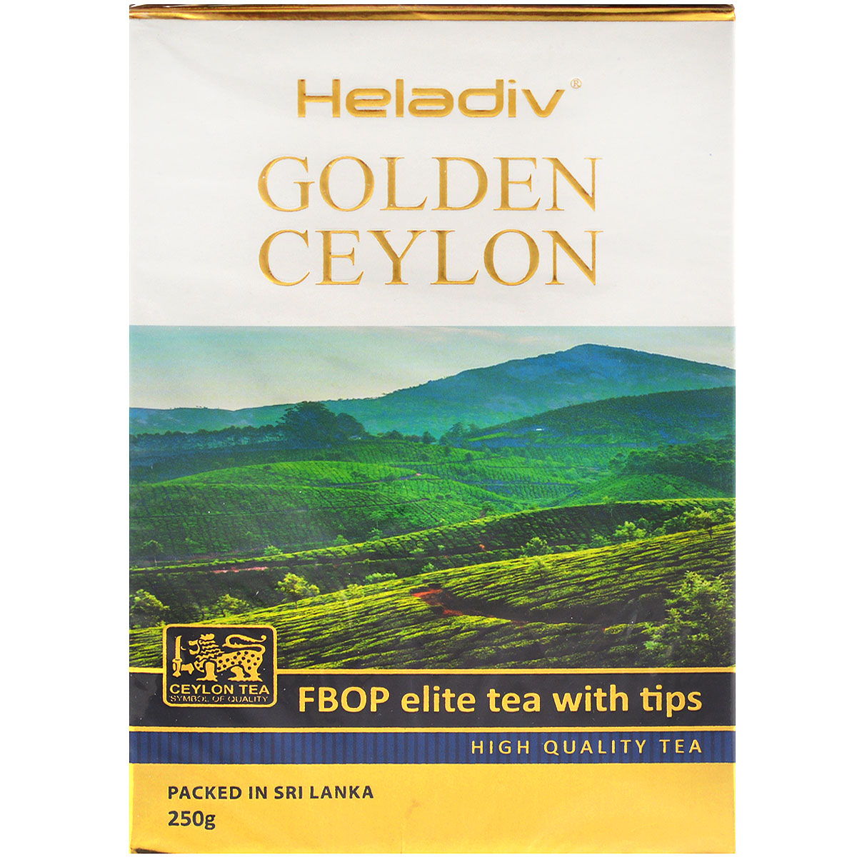 Heladiv Golden Ceylon Fbop Elite Tea with Tips черный листовой чай, 250 г4791007010654 Heladiv Golden Ceylon Fbop Elite Tea with Tips черный листовой чай, 250 г4791007010654Heladiv Golden Ceylon Fbop Elit Tea with Tips - резаный черный байховый чай, содержащий не слишком скрученные листья со значительной примесью листовых почек - типсов.