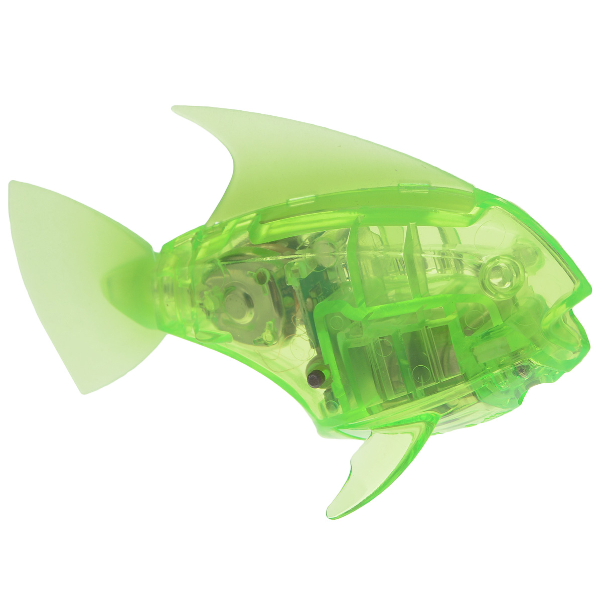 Микро-робот рыбка Hexbug Aquabot Angelfish, со световыми эффектами, цвет: салатовый460-2976салатовый Микро-робот рыбка Hexbug Aquabot Angelfish, со световыми эффектами, цвет: салатовый460-2976салатовыйУникальный микро-робот рыбка Hexbug Aquabot Angelfish изготовлен из безопасного пластика и выполнен в виде забавной рыбки. Теперь микро-роботы осваивают и водные глубины! Микро-робот рыбка Hexbug Aquabot Angelfish плавает как настоящая рыба и непредсказуем в направлении движения. Опустите его в воду и он оживет! Если микро-робот замер, то достаточно просто всколыхнуть воду и он снова поплывёт. Вне воды микро-робот автоматически выключается. Но и это еще не все, теперь микро-роботы рыбки оснащены световыми эффектами! Для работы игрушки необходимы 2 батареи типа LR44 (в комплекте 2 демонстрационные и 2 запасные батареи).