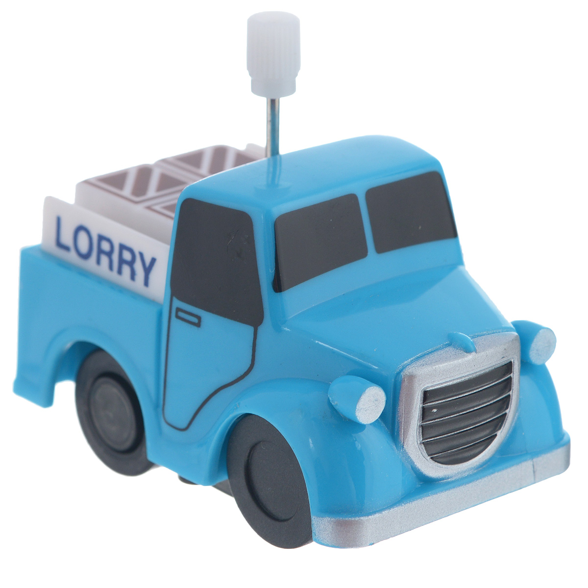Игрушка заводная Грузовичок Lorry2K-012BD_ Lorry Игрушка заводная Грузовичок Lorry2K-012BD_ LorryИгрушка Hans Грузовичок Lorry привлечет внимание вашего малыша и не позволит ему скучать! Выполненная из безопасного пластика, игрушка представляет собой грузовичок. Игрушка имеет механический завод. Для запуска, придерживая колеса, поверните заводной ключ по часовой стрелке до упора. Установите игрушку на поверхность и она поедет вперед. Заводная игрушка Hans Грузовичок Lorry поможет ребенку в развитии воображения, мелкой моторики рук, концентрации внимания и цветового восприятия.