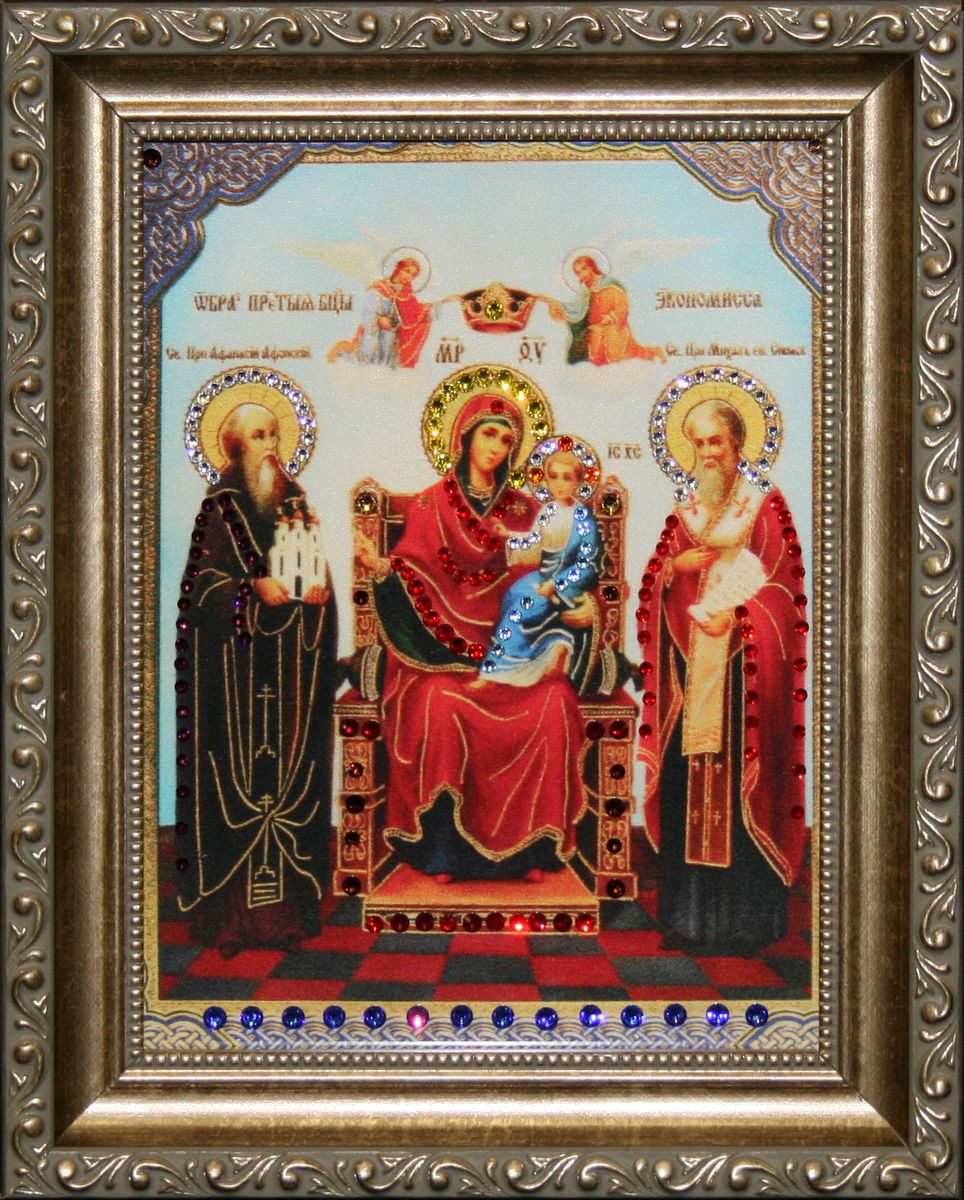 1534 Икона Экономисса1534 1534 Икона Экономисса1534стекло, хрусталь, алюминий. 20,5х25,5