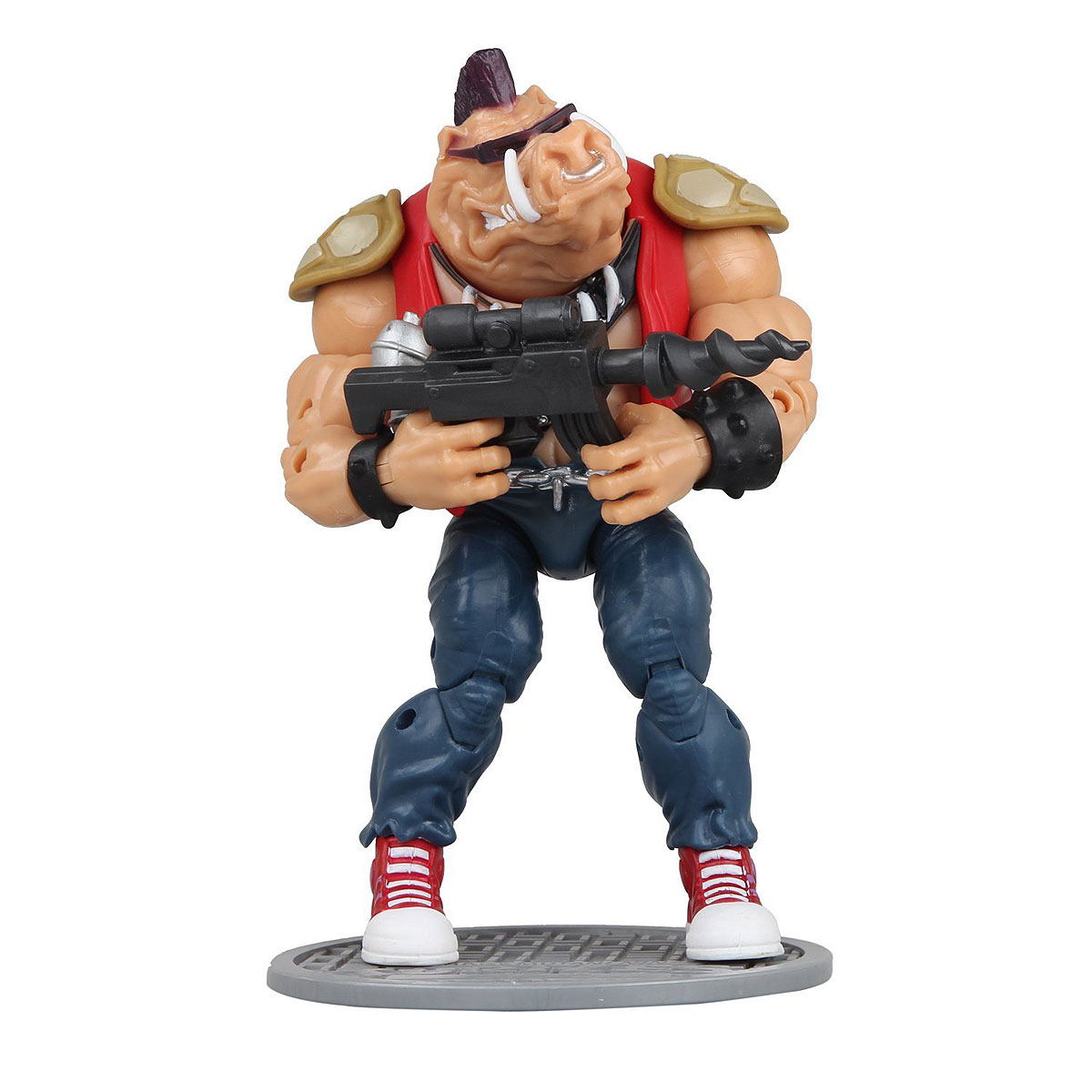 Фигурка Turtles Классическая серия Бибоп, 15 см91087 Фигурка Turtles Классическая серия Бибоп, 15 см91087Фигурка Turtles Бибоп станет прекрасным подарком для вашего ребенка. Она выполнена из прочного пластика в виде Бибопа. Голова, руки и ноги фигурки подвижны, что позволяет придавать различные позы. В комплект входит автомат и подставка в форме люка. Ваш ребенок будет часами играть с этой фигуркой, придумывая различные истории с участием знаменитого героя.