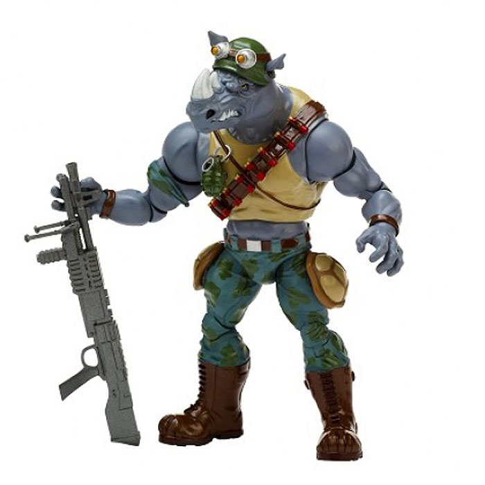Фигурка Turtles Классическая серия Роктэди, 15 см91086 Фигурка Turtles Классическая серия Роктэди, 15 см91086Фигурка Turtles Рокстэди станет прекрасным подарком для вашего ребенка. Она выполнена из прочного пластика в виде Рокстэди. Голова, руки и ноги фигурки подвижны, что позволяет придавать ему различные позы. В комплект входит его оружие: меч и автомат. Ваш ребенок будет часами играть с этой фигуркой, придумывая различные истории с участием знаменитого героя.
