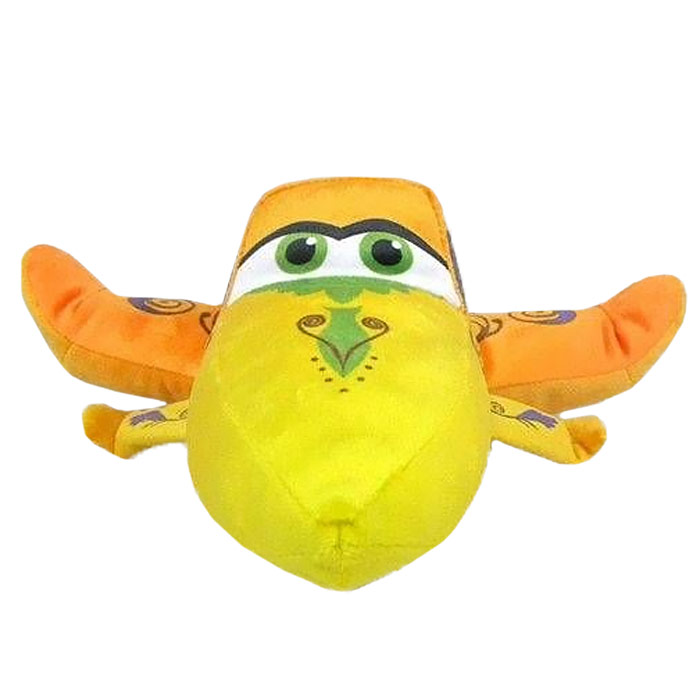 Мягкая игрушка Disney Ишани, цвет: оранжевый, 25 см1200214 Мягкая игрушка Disney Ишани, цвет: оранжевый, 25 см1200214Очаровательная мягкая игрушка Ишани, выполненная в виде героя нового популярного фильма Самолеты (Planes), вызовет умиление и улыбку у каждого, кто ее увидит. Она станет замечательным подарком, как ребенку, так и взрослому. Необычайно мягкая, она принесет радость и подарит своему обладателю мгновения нежных объятий и приятных воспоминаний. Игрушка изготовлена из высококачественных текстильных материалов и гипоаллергенного синтепона. Мягкая игрушка может стать милым подарком, а может быть и лучшим другом на все времена. Характеристики: Высота игрушки: 25 см. Материал игрушки: текстиль. Материал набивки: синтепон. Изготовитель: Китай.