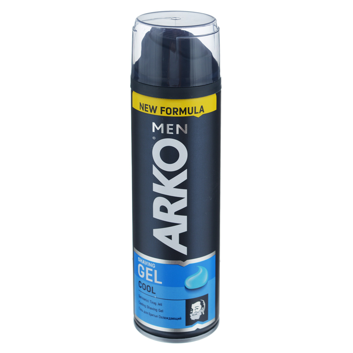 Arko MEN Гель для бритья Cool 200 мл800535503 Arko MEN Гель для бритья Cool 200 мл800535503Arko MEN Гель для бритья Cool обеспечивает гладкое и комфортное бритье, благодаря системе защиты кожи Skin Shield. Добавлен оксид кремния и глицерин для более гладкого скольжения. Для лучшего распределения на коже уменьшено содержание глицерил олеата и стеариновой кислоты. Более быстрое вспенивание.